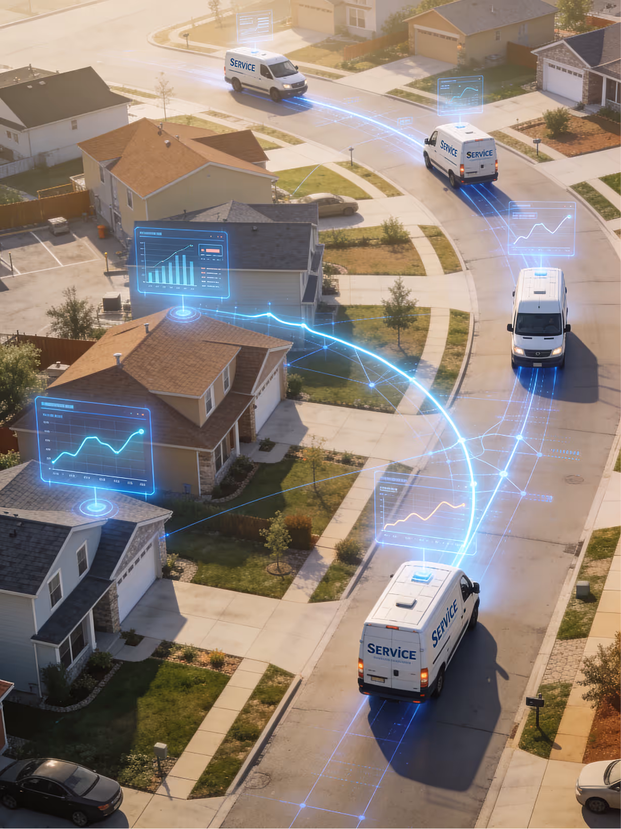 AI-optimized parts & dispatch management